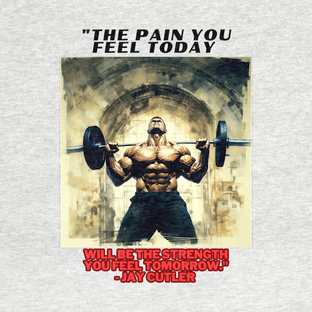 "The pain you feel today will be the strength you feel tomorrow." - Jay Cutler by St01k@